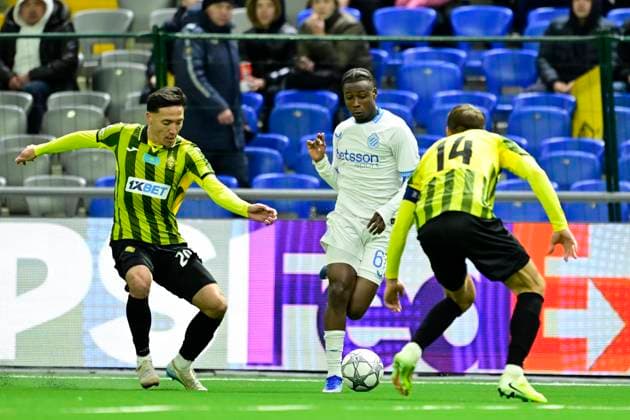 Kairat Almaty v Club Brugge - UEFA Champions League ASTANA, KAZACHSTAN - JANUARY 20 : Diakhon Mamadou forward of Club Brugge during the UEFA Champions League 2025 26 League Phase MD7 match between Kairat Almaty and Club Brugge on January 20, 2026 in Astana, Kazachstan, 20 01 2026 Astana Kazachstan  Copyright: xJanxDexMeuleneirx