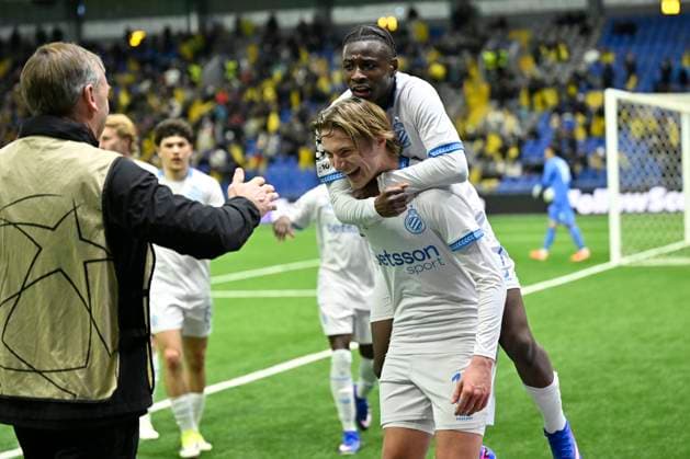Kairat Almaty v Club Brugge - UEFA Champions League ASTANA, KAZACHSTAN - JANUARY 20 : Vermant Romeo forward of Club Brugge celebrates scoring a goal during the UEFA Champions League 2025 26 League Phase MD7 match between Kairat Almaty and Club Brugge on January 20, 2026 in Astana, Kazachstan, 20 01 2026 Astana Kazachstan  Copyright: xJanxDexMeuleneirx