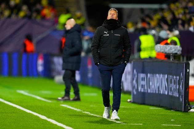Football, Champions League 2025 2026 Bodo Glimt Manchester City Bodo 20260120 Bodo Glimt s coach Kjetil Knutsen in the Champions League football match between Bodo Glimt and Manchester City at Aspmyra Stadium Photo Fredrik Varfjell NTB Bodo Norway EDITORIAL USE ONLY RESTRICTED USE FOR BETTING COMPANIES  Copyright: xFredrikxVarfjellx xNTBx