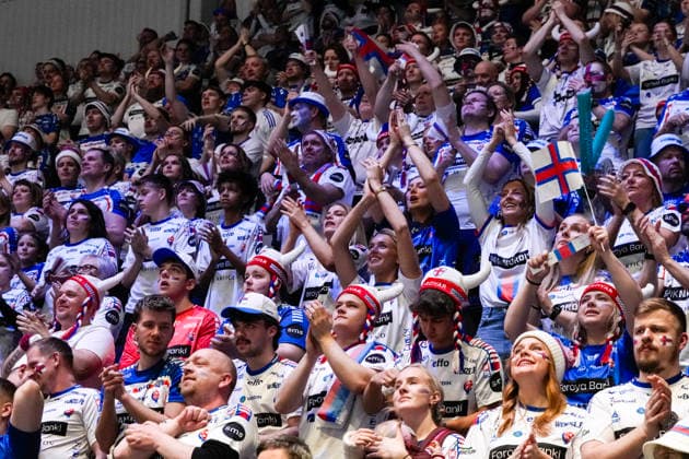 Men s European Handball Championship, Slovenia Faroe Islands Baerum 20260120 Audience during the European Championship men s handball match between Slovenia and the Faroe Islands in Unity Arena in Fornebu Photo Erik Flaaris Johansen NTB Baerum Norway EDITORIAL USE ONLY RESTRICTED USE FOR BETTING COMPANIES  Copyright: xErikxFlaarisxJohansenx xNTBx
