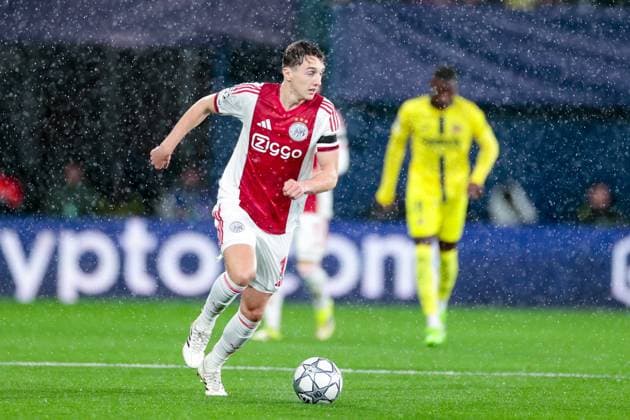VILLARREAL , 20- 01-2026 , Estadio de la Ceramica, Season 2025 2026, UEFA Champions League match between Villarreal and Ajax. Picture shows Ajax player Youri Baas Villarreal - Ajax  x200954853x Copyright: