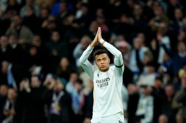 ESP: Real Madrid v AS Monaco. UEFA Champions League. Matchday 7 Kylian Mbappe of Real Madrid CF after scoring the 1-0 during the UEFA Champions League match, between Real Madrid and AS Monaco, Matchday 7, played at Santiago Bernabeu Stadium on January 20, 2026 in Madrid, Spain. kpng Copyright: xCesarxCebollax xPRESSINx PS_260120_RMA_MON_2526_010