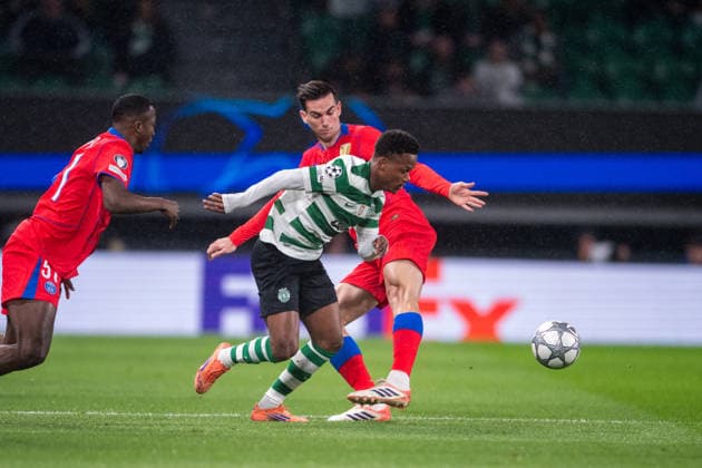 January 20, 2026, Lisbon, Lisbon, Portugal: LISBON, PORTUGAL - JANUARY 20: GENY CATAMO of Sporting CP is seen on action during the UEFA Champions League 2025 26 League Phase MD7 match between between Sporting CP and Paris SG, at Jose Alvalade Stadium on January 20, 2026 in Lisbon, Portugal Lisbon Portugal - ZUMAl192 20260120_zsp_l192_036 Copyright: xMiguelxLemosx