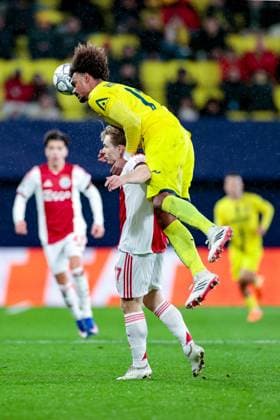 VILLARREAL , 20- 01-2026 , Estadio de la Ceramica, Season 2025 2026, UEFA Champions League match between Villarreal and Ajax. Picture shows Villarreal - Ajax  x200957638x Copyright: