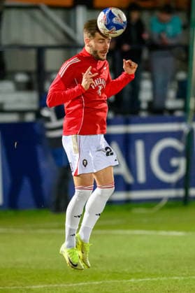 Salford City v Swindon Town - Emirates FA Cup Third Round Luke Garbutt of Salford City FC warms up during the Emirates FA Cup Third Round match between Salford City and Swindon Town at The Peninsula Stadium in Salford, on January 20, 2026. Salford Lancashire United Kingdom  Copyright: xMIxNewsx originalFilename:fletcher-salfordc260120_np5FS.jpg