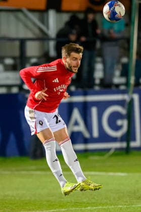 Salford City v Swindon Town - Emirates FA Cup Third Round Luke Garbutt of Salford City FC warms up during the Emirates FA Cup Third Round match between Salford City and Swindon Town at The Peninsula Stadium in Salford, on January 20, 2026. Salford Lancashire United Kingdom  Copyright: xMIxNewsx originalFilename:fletcher-salfordc260120_npKjQ.jpg