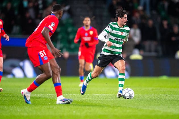 Sporting Clube de Portugal v Paris Saint-Germain - UEFA Champions League 2025 26 League Phase MD7 Francisco Trincao of Sporting CP is in action during the UEFA Champions League 2025 26 League Phase MD7 match between Sporting CP and Paris SG at Jose Alvalade Stadium in Lisbon, Portugal, on January 20, 2026. Lisbon Lisbon Portugal  Copyright: xMiguelxLemosx originalFilename:lemos-sporting260120_npuf9.jpg