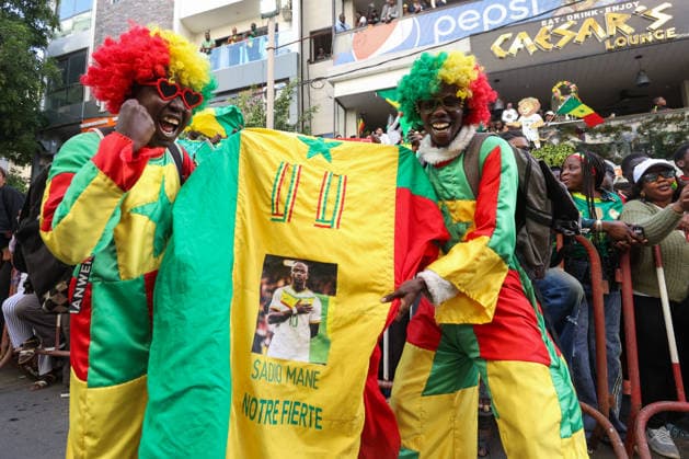 Senegal celebrates AFCON 2025 title in Dakar DAKAR, SENEGAL - JANUARY 20: Thousands of Senegalese fans celebrate in the streets following the Senegal national team, Nationalteam s AFCON 2025 title, bringing daily life to a standstill as authorities suspend education for one day in Dakar, Senegal on January 20, 2026. Cem Ozdel Anadolu Dakar Senegal. Editorial use only. Please get in touch for any other usage.  Copyright: x2026xAnadoluxCemxOzdelx