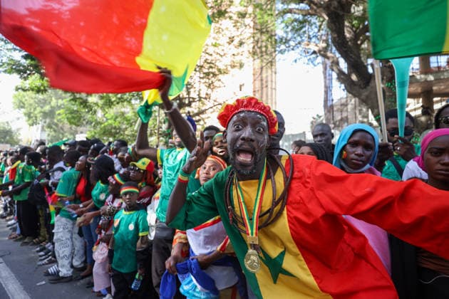 Senegal celebrates AFCON 2025 title in Dakar DAKAR, SENEGAL - JANUARY 20: Thousands of Senegalese fans celebrate in the streets following the Senegal national team, Nationalteam s AFCON 2025 title, bringing daily life to a standstill as authorities suspend education for one day in Dakar, Senegal on January 20, 2026. Cem Ozdel Anadolu Dakar Senegal. Editorial use only. Please get in touch for any other usage.  Copyright: x2026xAnadoluxCemxOzdelx