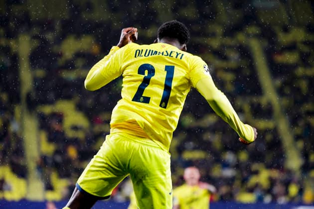 Villarreal CF v AFC Ajax - UEFA Champions League 2025 26 League Phase MD7 Tanitoluwa Oluwatimilehin Oluwaseyi of Villarreal celebrates after scoring the 1-0 goal during the UEFA Champions League match between Villarreal CF and A.F.C Ajax at La Ceramica Stadium in Villarreal, Spain, on January 20, 2025. Villarreal Spain  Copyright: xJosexMiguelxFernandezx originalFilename:fernandezdevelascosanz-villarre260120_np9vm.jpg