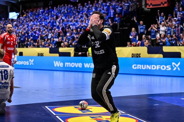 ALTRO - Pallamano - Men s EHF Euro 2026 - Hungary vs Iceland Kristof Palasics of Hungary during Men s EHF Euro 2026 - Hungary vs Iceland, Handball match in Kristianstad, Sweden, January 20 2026 Kristianstad Sweden  Copyright: xIPAxSport ABACAx