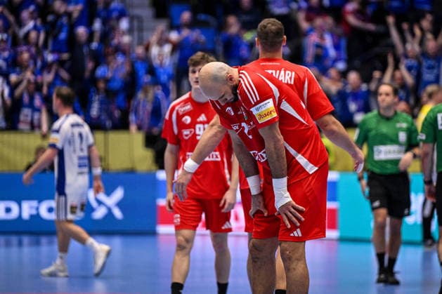 ALTRO - Pallamano - Men s EHF Euro 2026 - Hungary vs Iceland Sipos of Ungheria Hungary during Men s EHF Euro 2026 - Hungary vs Iceland, Handball match in Kristianstad, Sweden, January 20 2026 Kristianstad Sweden  Copyright: xIPAxSport ABACAx