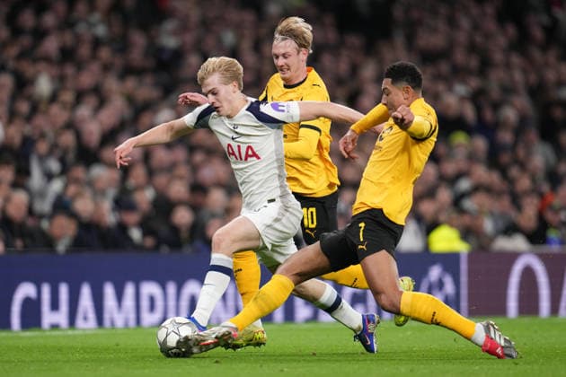 UEFA Champions League Matchday 7 of 8 Tottenham Hotspur v Borussia Dortmund during the UEFA Champions league Matchday 7 of 8 Tottenham Hotspur vs Borussia Dortmund at Tottenham Hotspur Stadium, London, United Kingdom, 20th January 2026 (Photo by Harvey Murphy News Images) Copyright: xHarveyxMurphy NewsxImagesx