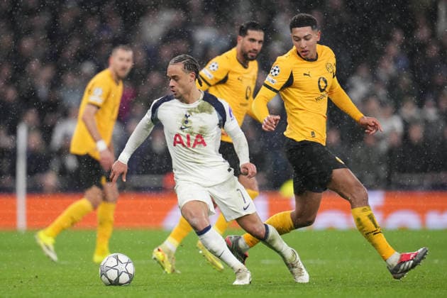 UEFA Champions League Matchday 7 of 8 Tottenham Hotspur v Borussia Dortmund during the UEFA Champions league Matchday 7 of 8 Tottenham Hotspur vs Borussia Dortmund at Tottenham Hotspur Stadium, London, United Kingdom, 20th January 2026 (Photo by Harvey Murphy News Images) Copyright: xHarveyxMurphy NewsxImagesx
