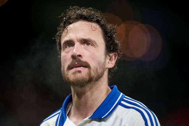 DENMARK: Champions League: FC Copenhagen - S.S.C. Napoli DENMARK: Champions League: FC Copenhagen - S.S.C. Napoli FCK s Thomas Delaney receives a red card during the Champions League match between FC Copenhagen and S.S.C. Napoli at Parken in Copenhagen on Tuesday, January 20, 2026. Photo: Liselotte Sabroe Ritzau Scanpix , Copenhagen Denmark