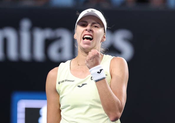January 21, 2026, Celestynow, Celestynow, Poland: TENIS AUSTRALIAN OPEN 2026 21012026.N Z MAGDA LINETTE DRUGA RUNDA AUSTRALIAN OPEN W MELBOURNE..MARCIN CHOLEWINSKI NEWSPIX.PL..TENIS AUSTRALIAN OPEN 2026 21012026.MAGDA LINETTE IN THE SECOND ROUND OF AUSTRALIAN OPEN IN MELBOURNE Celestynow Poland - ZUMAc278 20260121_zsp_c278_029 Copyright: xMarcinxCholewinskix