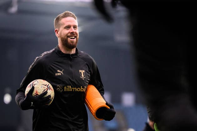 260121 Pontus Jansson during a UEFA Europa League training session with Malmö FF on January 21, 2026 in Malmö. Photo: Petter Arvidson BILDBYRAN kod PA PA1127 fotboll football soccer fotball uefa europa league europa league träning practice training malmö ff bbeng Copyright: PETTERxARVIDSON BB260121PA005