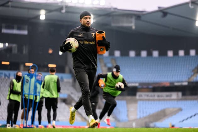 260121 Martin Olsson during a UEFA Europa League training session with Malmö FF on January 21, 2026 in Malmö. Photo: Petter Arvidson BILDBYRAN kod PA PA1127 fotboll football soccer fotball uefa europa league europa league träning practice training malmö ff bbeng Copyright: PETTERxARVIDSON BB260121PA011