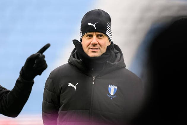 260121 Head coach Miguel Angel Ramirez during a UEFA Europa League training session with Malmö FF on January 21, 2026 in Malmö. Photo: Petter Arvidson BILDBYRAN kod PA PA1127 fotboll football soccer fotball uefa europa league europa league träning practice training malmö ff bbeng Copyright: PETTERxARVIDSON BB260121PA015