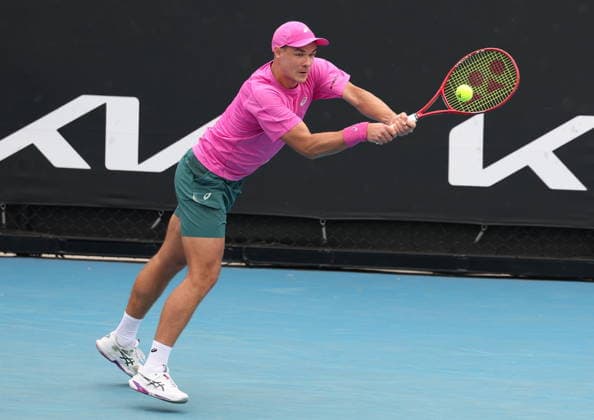 TENIS AUSTRALIAN OPEN 2026 21012026 N Z KAMIL MAJCHRZAK DRUGA RUNDA AUSTRALIAN OPEN W MELBOURNE MARCIN CHOLEWINSKI NEWSPIX.PL TENIS AUSTRALIAN OPEN 2026 21012026 KAMIL MAJCHRZAK IN THE SECOND ROUND OF AUSTRALIAN OPEN IN MELBOURNE NEWSPIX.PL --- newspix.pl POLAND OUT! 