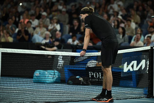 TENNIS AUSTRALIAN OPEN, Alexander Zverev of Germany during the Men™s 2nd round match against Alexandre Muller of France on day 4 of the 2026 Australian Open tennis tournament at Melbourne Park in Melbourne, Wednesday, January 21, 2026. ( NO ARCHIVING MELBOURNE VICTORIA AUSTRALIA  Copyright: xJOELxCARRETTx 20260121130620768591