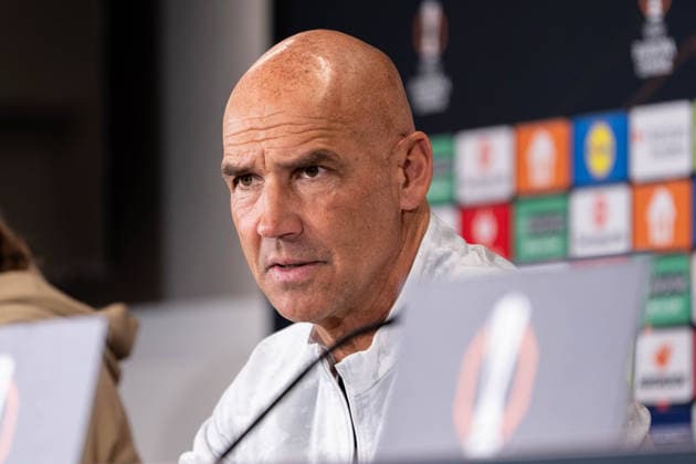 SOCCER - UEFA EL, RBS vs Basel SALZBURG,AUSTRIA,21.JAN.26 - SOCCER - UEFA Europa League, Red Bull Salzburg vs FC Basel, preview, press conference, PK, Pressekonferenz RBS. Image shows head coach Thomas Letsch (RBS).  GEPAxpictures xJulioxArellano