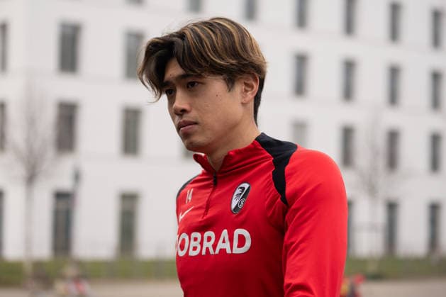 Fussball, Bundesliga, Herren, Training SC Freiburg - Europa-Park-Stadion, Europa Park Stadion,: Youito Suzuki (SC Freiburg 14) Freiburg Europa Park Stadion Baden-Württemberg Deutschland Copyright: xFINLEYxMÖRCHx