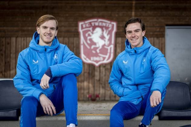 HENGELO, 21-01-2026, Dutch Eredivisie Football season 2025 2026. Daan and Mats Rots. Brothers from the village of Groenlo who both play for FC Twente. DO NOT DOWNLOAD BEFORE 31-01-2026. Daan and Mats Rots  x200977613x Copyright: