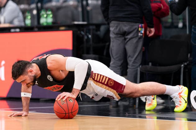 Amedeo Tessitori (Umana Reyer Venice, 00), GER, Veolia Towers Hamburg vs Umana Reyer Venice, Basketball, EuroCup, Spieltag 15, Saison 2025 2026, 21.01.2026 GER, Veolia Towers Hamburg vs Umana Reyer Venice, Basketball, EuroCup, Spieltag 15, Saison 2025 2026, 21.01.2026 Hamburg Copyright: xEibner-Pressefoto MaxxVincenx EP_MVN