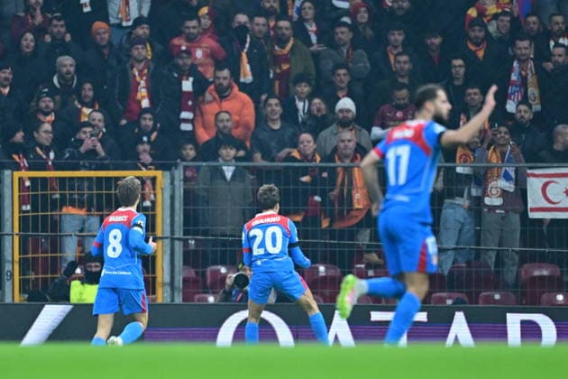 Galatasaray v Atletico Madrid - UEFA Champions League ISTANBUL, TURKIYE - JANUARY 21: Atletico Madrid s Giuliano Simeone (20) celebrates after scoring a goal during the UEFA Champions League week 7 match between Galatasaray and Atletico Madrid at RAMS Park in Istanbul, Turkiye, on January 21, 2026. Abdulhamid Hosbas Anadolu Istanbul Turkey. Editorial use only. Please get in touch for any other usage.  Copyright: x2026xAnadoluxAbdulhamidxHosbasx