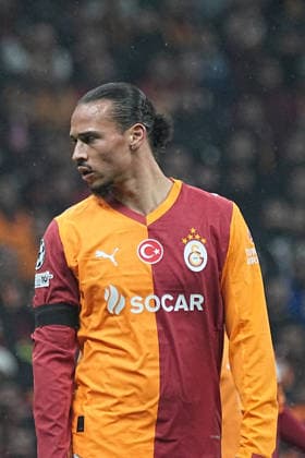 ISTANBUL, TURKEY - JANUARY 21: Leroy Sane of Galatasaray SK during the UEFA Champions League 2025 26 League Phase MD7 match between Galatasaray A.S. and Atletico de Madrid at Ali Sami Yen Spor Kompleksi Rams Park Stadium on January 21, 2026 in Istanbul, Turkey. Istanbul Turkey Copyright: xSeskimphotox GSaray-AMadrid-210126 (23)
