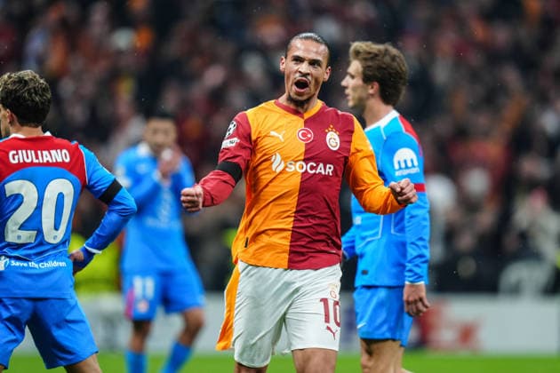Galatasaray v Atletico Madrid - UEFA Champions League ISTANBUL, TURKIYE - JANUARY 21: Leroy Sane of Galatasaray celebrates after their team scores a goal during the UEFA Champions League week 7 football match between Galatasaray and Atletico Madrid at RAMS Park in Istanbul, Turkiye on January 21, 2026. Hakan Akgun Anadolu Istanbul Turkey. Editorial use only. Please get in touch for any other usage.  Copyright: x2026xAnadoluxHakanxAkgunx