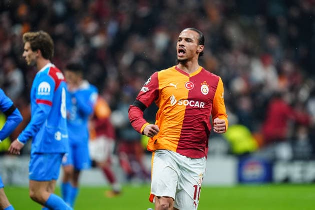 Galatasaray v Atletico Madrid - UEFA Champions League ISTANBUL, TURKIYE - JANUARY 21: Leroy Sane of Galatasaray celebrates after their team scores a goal during the UEFA Champions League week 7 football match between Galatasaray and Atletico Madrid at RAMS Park in Istanbul, Turkiye on January 21, 2026. Hakan Akgun Anadolu Istanbul Turkey. Editorial use only. Please get in touch for any other usage.  Copyright: x2026xAnadoluxHakanxAkgunx
