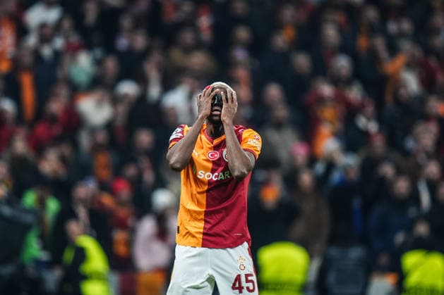 Galatasaray v Atletico Madrid - UEFA Champions League ISTANBUL, TURKIYE - JANUARY 21: Victor Osimhen of Galatasaray reacts after a position during UEFA Champions League week 7 football match between Galatasaray and Atletico Madrid at RAMS Park in Istanbul, Turkiye on January 21, 2026. Hakan Akgun Anadolu Istanbul Turkey. Editorial use only. Please get in touch for any other usage.  Copyright: x2026xAnadoluxHakanxAkgunx