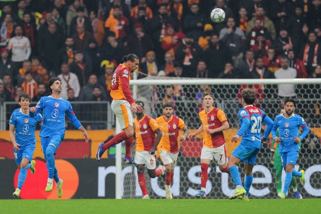 2026-01-21 Galatasaray SK v Atletico de Madrid - UEFA Champions League 2025 26 League Phase MD7 ISTANBUL, TURKEY - JANUARY 21: Leroy Sane of Galatasaray SK during the UEFA Champions League 2025 26 League Phase MD7 match between Galatasaray SK and Atletico de Madrid at Rams Park Stadium on January 21, 2026 in Istanbul, Turkey. (Photo by BSR Agency) Istanbul Turkey Content not available for redistribution in The Netherlands directly or indirectly through any third parties. Copyright: xBSRxAgencyx
