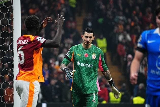 Ugurcan Cakir of Galatasaray during the UEFA Champions League match between Galatasaray SK and Atletico Madrid, in Istanbul, Turkey, 21 January 2026. ( Copyright: FatihxErdogdux-xDepoxPhotos 18969984