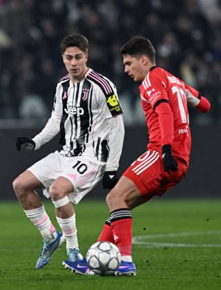 Db Torino 21 01 2026 - Champions League Juventus-Benfica foto Daniele Buffa Image nella foto: Kenan Yildiz-Georgiy Sudakov 