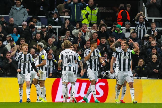 Newcastle United v PSV, UEFA Champions League Yoane Wissa Of Newcastle United scores a GOAL 1-0 and celebrates during the Newcastle United v PSV Eindhoven UEFA Champions League Round 1 League stage match at St. James Park, Newcastle Upon Tyne, England on 21 January 2026 Credit: Lee Keuneke Every Second Media Editorial use only. All images are copyright Every Second Media Limited. No images may be reproduced without prior permission. Copyright: xIMAGO EveryxSecondxMediax ESM-1768-0038 LeexKeunekex xEveryxSecondxMediax