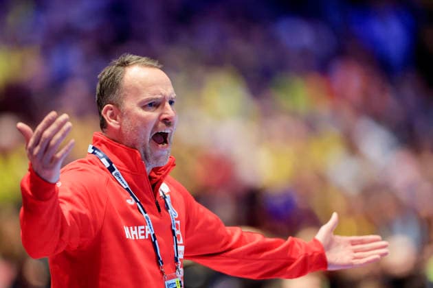 Croatia s head coach Dagur Sigurdsson during the handball match of the European Handball Championship Group E between Sweden and Croatia at Malmö Arena, Malmö, Sweden, January 21, 2026. MALMÖ SWEDEN x10600x