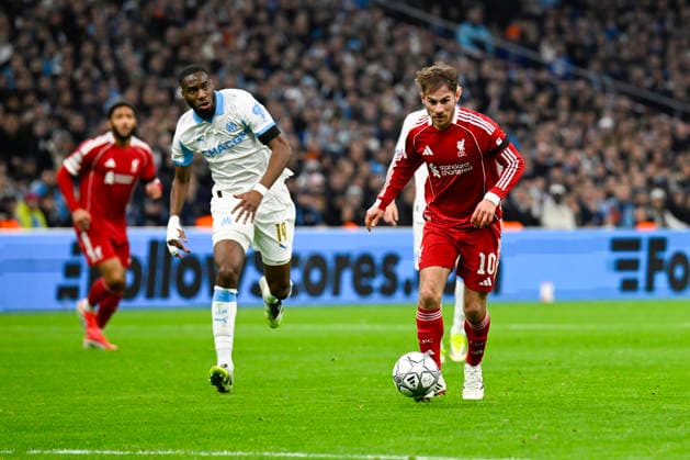 FOOTBALL : Olympique de Marseille VS Liverpool FC - UEFA Champions League - 21 01 2025 Alexis Mac Allister (LFC) - UEFA Champions League match between Olympique de Marseille and Liverpool FC on January 21, 2026 at the Orange Velodrome Stadium in Marseille. MarseilleFrance  Copyright: xWilliamxCannarellax