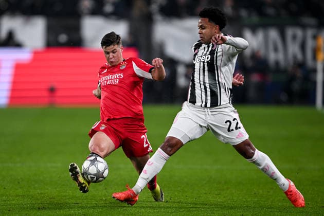 Cm Torino 21 01 2026 - Champions League Juventus-Benfica foto Cristiano Mazzi Image nella foto: Samuel Dahl-Weston McKennie 