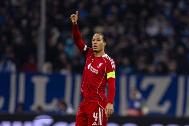 Football - UEFA Champions League - League Phase - Olympique de Marseille v Liverpool FC MARSEILLE, FRANCE - Wednesday, January 21, 2026: Liverpool s captain Virgil van Dijk during the UEFA Champions League match between Olympique de Marseille and Liverpool FC at the Stade VÃ lodrome. (Photo by David Rawcliffe Propaganda) MARSEILLE Stade VÃ lodrome BOUCHES-DU-RHÃ NE FRANCE  Copyright: xDavidxRawcliffex P2026-01-21-Marseille_Liverpool-67