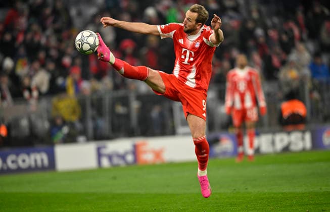 Harry Kane FC Bayern Muenchen FCB (09) artistisch Aktion am Ball FC Bayern Muenchen FCB vs R. Union Saint-Gilloise Spieltag 7 21.01.2026 DFL REGULATIONS PROHIBIT ANY USE OF PHOTOGRAPHS AS IMAGE SEQUENCES AND OR QUASI-VIDEO FC Bayern Muenchen FCB vs R. Union Saint-Gilloise