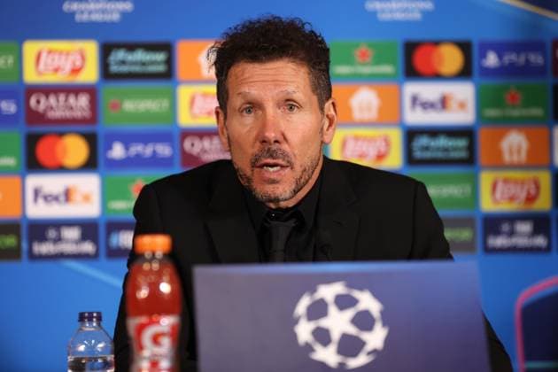 Galatasaray v Atletico Madrid - UEFA Champions League ISTANBUL, TURKIYE - JANUARY 21: Atletico Madrid head coach Diego Pablo Simeone speaks during a press conference, PK, Pressekonferenz after the UEFA Champions League match at RAMS Park in Istanbul, Turkiye, on January 21, 2026. Cem Tekkesinoglu Anadolu Istanbul Turkey. Editorial use only. Please get in touch for any other usage.  Copyright: x2026xAnadoluxCemxTekkesinoglux