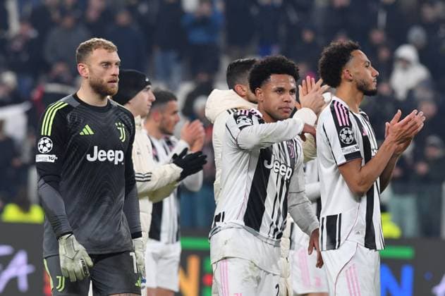 Foto IPP Massimo Rana Torino 21-01-2026 Calcio Champions League 2025 2026 Juventus-Benfica nella foto esulta la juve Italy Photo Press - World Copyright italy ITALY  Copyright: xR4924_italyphotopressx