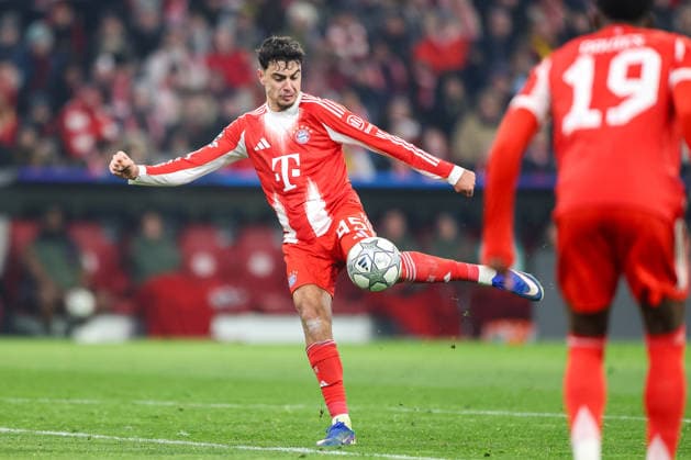 Aleksandar Pavlovic (FC Bayern Muenchen, 45), GER, FC Bayern Muenchen vs. Royale Union Saint-Gilloise, Fussball, UEFA Champions League, Liga-Phase, 7. Spieltag, Saison 2025 2026, 21.01.2026, GER, FC Bayern Muenchen vs. Royale Union Saint-Gilloise, Fussball, UEFA Champions League, Liga-Phase, 7. Spieltag, Saison 2025 2026, 21.01.2026 Muenchen Copyright: xEibner-Pressefoto JennixMaulx EP_JML