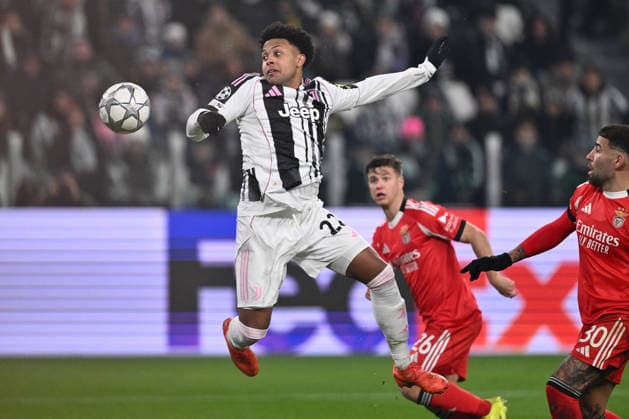 CALCIO - UEFA Champions League - Juventus FC vs SL Benfica Weston McKennie of Juventus F.C. is in action during the UEFA Champions League phase day 7 football match between Juventus F.C. and S.L. Benfica at the Juventus Stadium on January 21, 2026 in Milan, Italy. Turin Italy  Copyright: xIPAxSport ABACAx