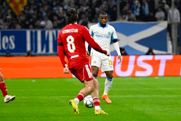 FOOTBALL : Olympique de Marseille VS Liverpool FC - UEFA Champions League - 21 01 2025 Hamed TraorÃ (OM) - UEFA Champions League match between Olympique de Marseille and Liverpool FC on January 21, 2026 at the Orange Velodrome Stadium in Marseille. MarseilleFrance  Copyright: xWilliamxCannarellax