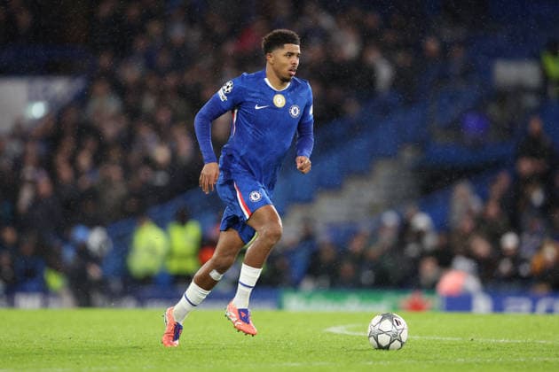 Chelsea v Pafos 21 January 2026, London - UEFA Champions League Football, Group Stage - Chelsea v Pafos - Wesley Fofana of Chelsea - Photo: Charlotte Wilson Offside. London UK Copyright: xCharlottexWilsonx xOffsidexOffside