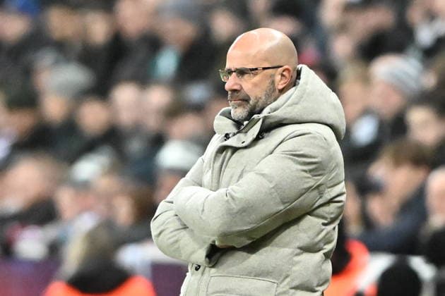 Newcastle United v PSV Eindhoven UEFA Champions League Manager Peter Bosz of PSV Eindhoven during the UEFA Champions League match at St. James s Park, Newcastle 21 01 2026 UK Newspapers OUT Copyright: xJamiexJohnstonx FIL-22840-0349